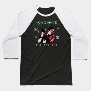 A Die Hard Christmas Baseball T-Shirt